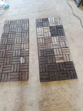 48 Losetas de madera 30x30