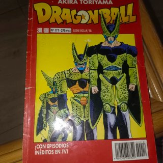 conjunto de comics de dragón ball