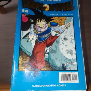conjunto de comics de dragón ball