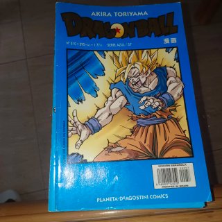 conjunto de comics de dragón ball