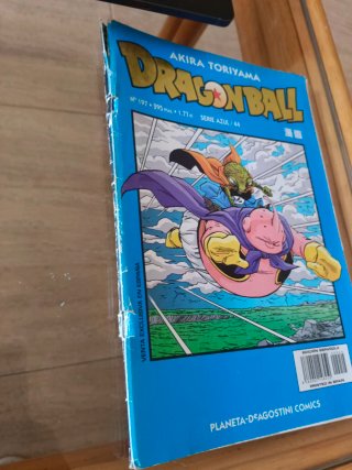conjunto de comics de dragón ball