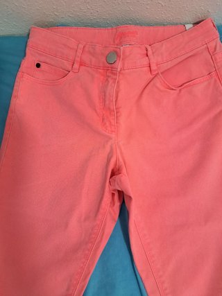 Pantalón Jacadi Talla 14 Coral