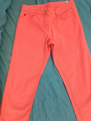 Pantalón Jacadi Talla 14 Coral