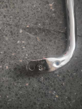 Soporte trasero Vespa GT cromado