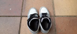 Zapatillas Nike Air Jordan Mid Gris Blanco