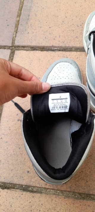 Zapatillas Nike Air Jordan Mid Gris Blanco