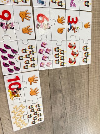 Lote Puzzles Educativos Educa Números y Letras