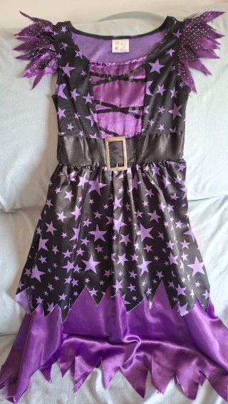 Disfraz Bruja Estrellas Partilandia Talla 5-6