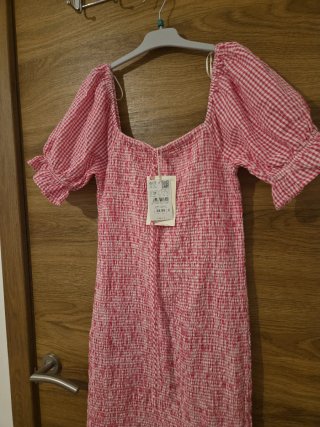 Vestido High Spirits Rosa Cuadros