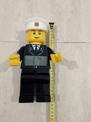 Reloj despertador policía Lego city perfecto