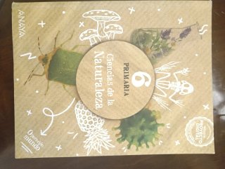 Libro de Ciencias naturaleza 6° primaría. Anaya