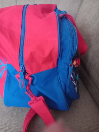Bolsa deportiva Spider-Man+zapatillas casa n°36