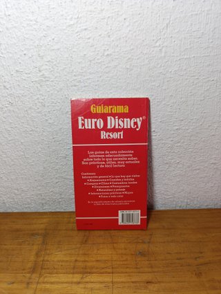 Guía Euro Disney (Disneyland) 1993 Vintage