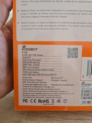 Fossibot F105 64GB