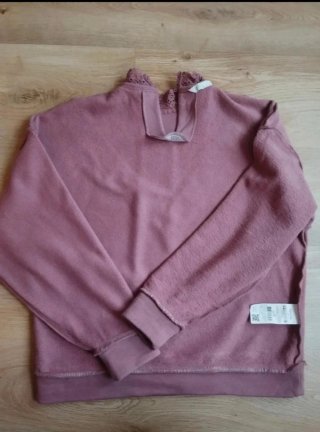 Sudadera rosa con encaje cuello alto Salsa Jeans S