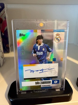 Iván Zamorano Topps Autógrafo 55/250