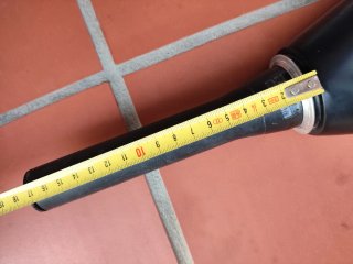 Horquilla rígida de carbono para bicicleta