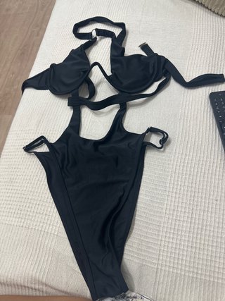 Bañador mujer negro
