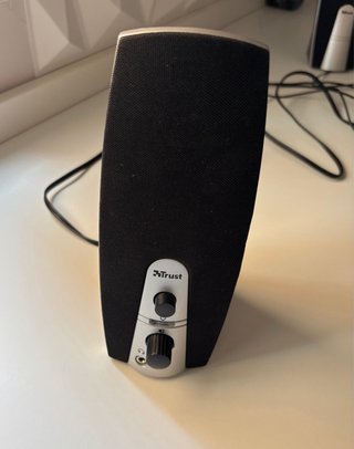 Altavoces Trust PC Negro/Plata