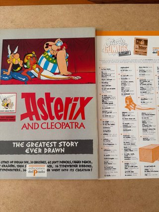 4 comics Asterix (inglés)