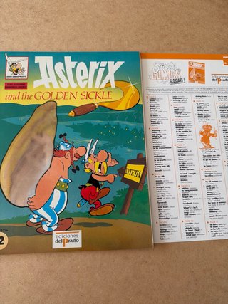4 comics Asterix (inglés)