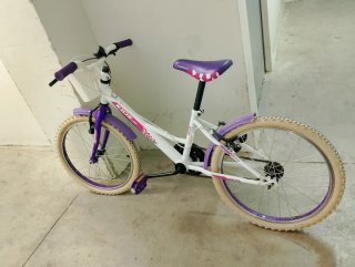 Bicicleta infantil niña 20 unicornio