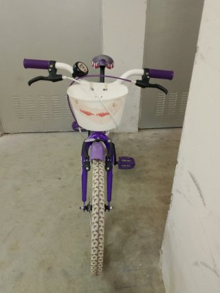 Bicicleta infantil niña 20 unicornio