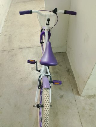 Bicicleta infantil niña 20 unicornio