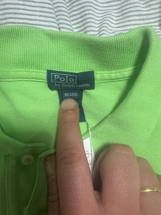 Polo Ralph Lauren Verde Talla XL