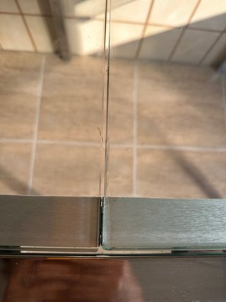 Mesa de cristal extensible