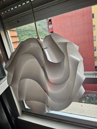 Lámpara de techo Ikea blanca