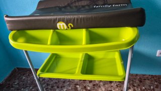 Cambiador bebé con bañera