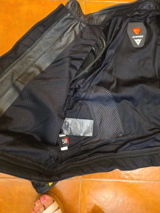 Mono de moto Dainese cuero