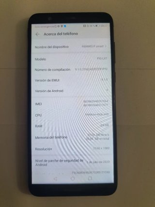 Huawei P smart Negro