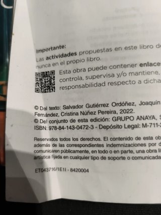 Libro de texto lengua y literatura
