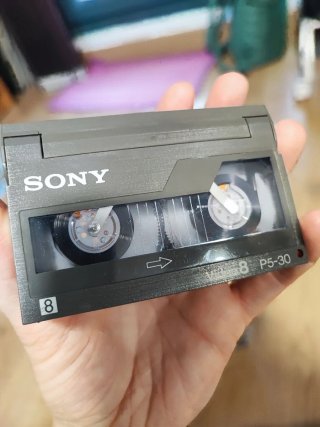 Lote 3 cintas Video 8 Sony y TDK