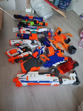 Lote de pistolas Nerf