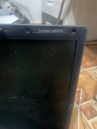 Portátil HP Compaq NX6110 Negro