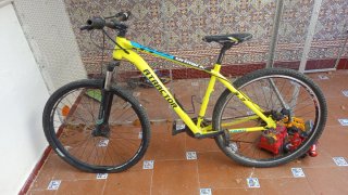 Bicicleta Atractor Amarilla