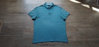 Polo Tommy Hilfiger Verde Regular Fit Talla XL