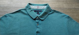 Polo Tommy Hilfiger Verde Regular Fit Talla XL