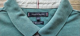 Polo Tommy Hilfiger Verde Regular Fit Talla XL