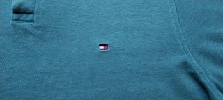 Polo Tommy Hilfiger Verde Regular Fit Talla XL