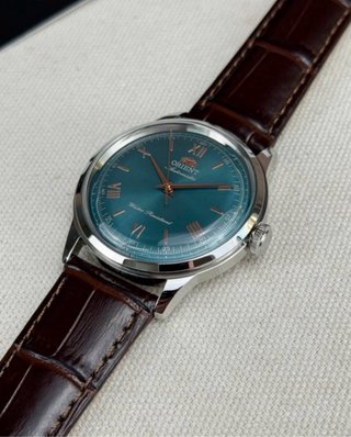 Reloj Orient Bambino Verde Oscuro