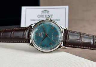 Reloj Orient Bambino Verde Oscuro