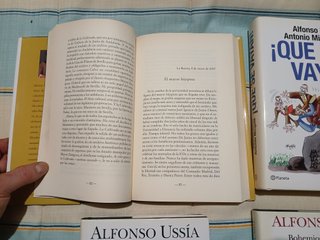 4 libros Alfonso Ussia. Humor y sátira política.