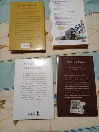 4 libros Alfonso Ussia. Humor y sátira política.