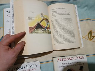 4 libros Alfonso Ussia. Humor y sátira política.