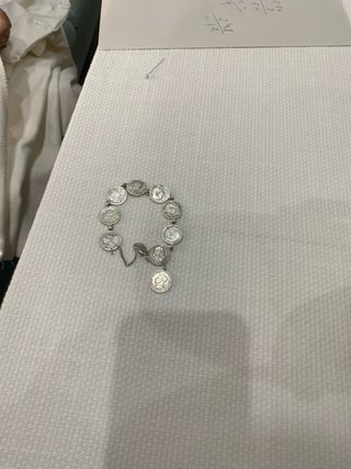 Pulsera Plata de Ley Monedas