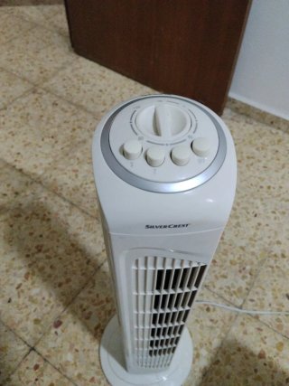 Ventilador Torre SilverCrest Blanco